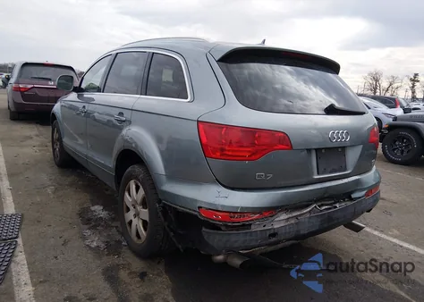 2007 Audi Q7 3.6 Premium from USA, damaged, VIN WA1BY74L17D036954